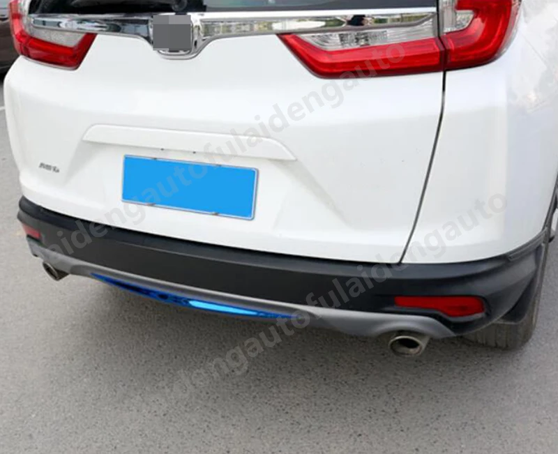 1 шт. для Honda CRV- синий/черный/серебристый титановый задний бампер Нижняя решетка облицовки радиатора аксессуары для стайлинга автомобилей