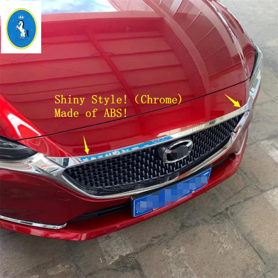 Yimaautotrims авто аксессуар передняя капот панель двигателя декоративная накладка подходит для Mazda 6 ABS углеродное волокно