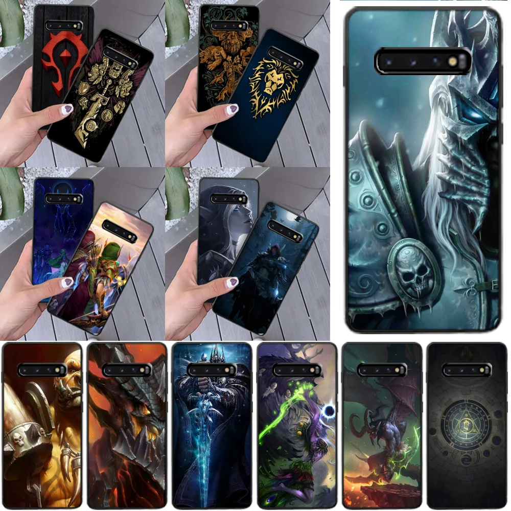 

LJHYDFCNB Theworld of warcraft Phone Case for Samsung S9 plus S5 S6 edge plus S7 edge S8 plus S10 E S10 plus
