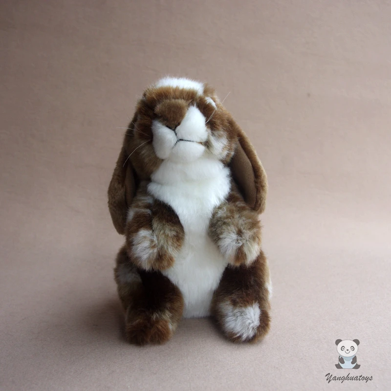 Игрушка плюшевая кроличья кукла чучела настоящая жизнь Lop игрушки "Кролик" подарки девушки хорошего качества