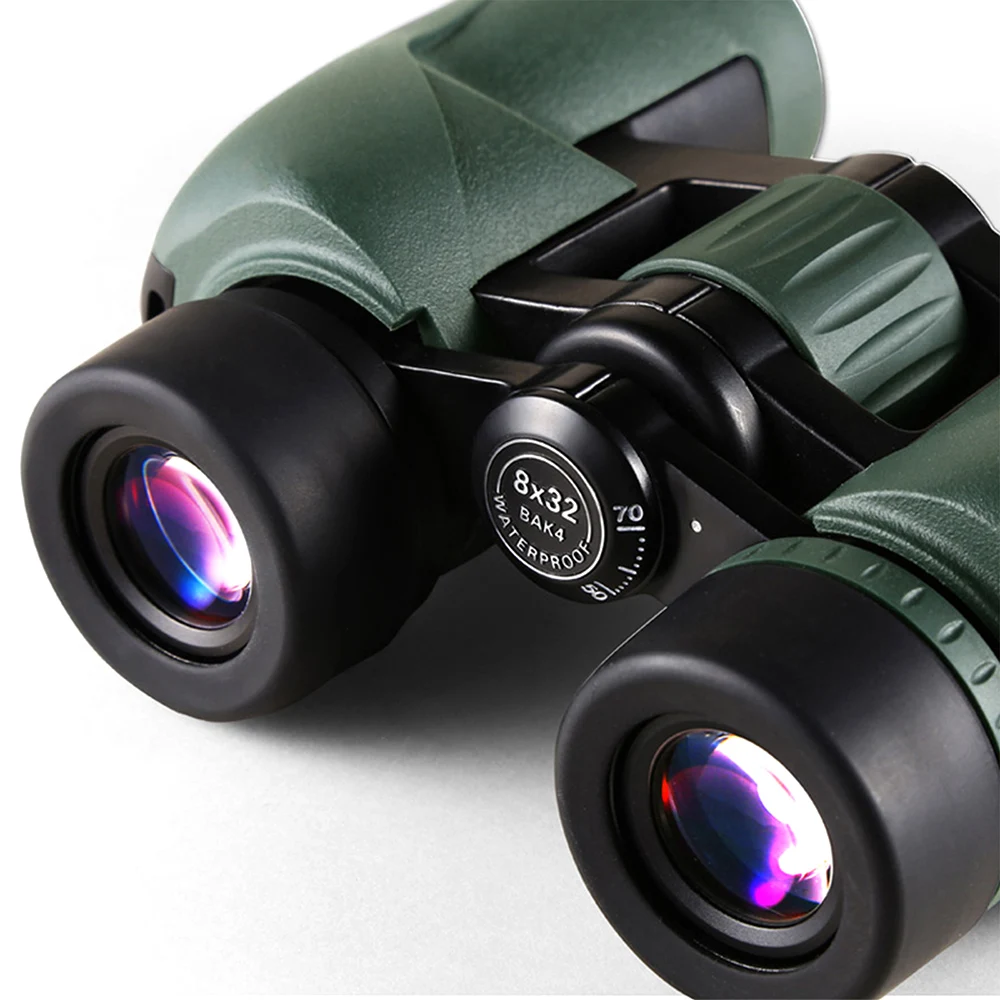 8X32 Waterproof Fog Proof Binoculars for Bird Watching Concerts Camping Traveling Telescope for Adults and Kids