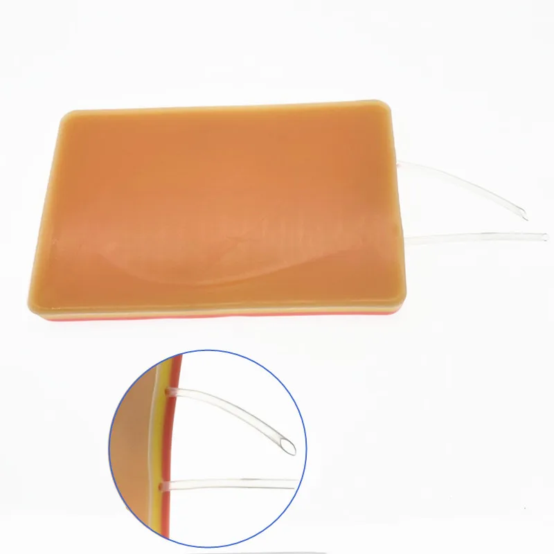 Puncture simulation blood return skin module Blood vessel injection Silicone Skin Suture Training Model | Канцтовары для офиса и