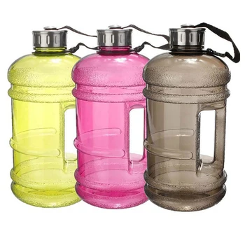 

2.2L Large Capcity Shaker Protein Plastic Sport Water Bottles Handgrip Gym Fitness Kettle Outdoor Climbing Big Cup Water Bottles