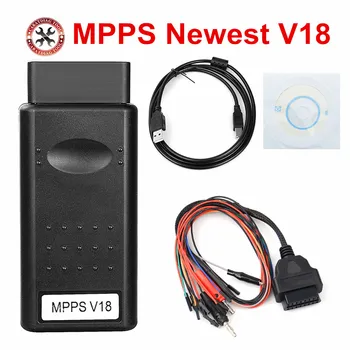 

2020 Newest MPPS V18.12.3.8 MAIN + TRICORE + MULTIBOOT with Breakout Tricore Cable Car Tool Multi-Languages Free shipping