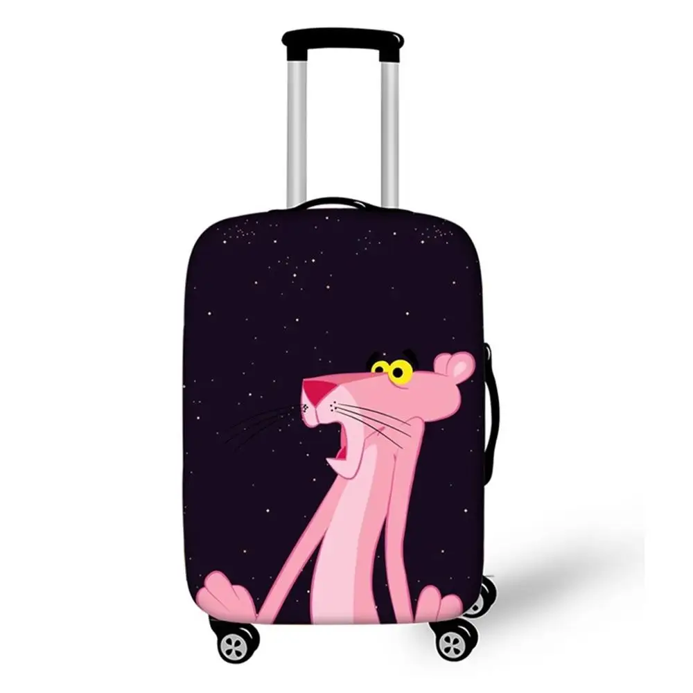 Kawaii Animal Women Luggage Case Protective Cover Waterproof Thicken Elastic Suitcase Case Apply 18-32 Inch Travel Accessories - Цвет: 28