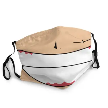 

One Piece Monkey D. Luffy Smile Adult Washable Face Mouth Mask Printed Anti Haze Protection Mask Respirator
