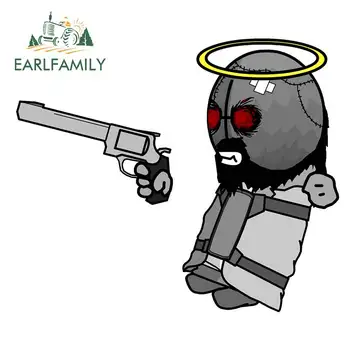 

EARLFAMILY 13cm x 10.3cm for Madness Combat Fashion Occlusion Scratch Car Decals Vinyl Car Wrap Windshield Stickers