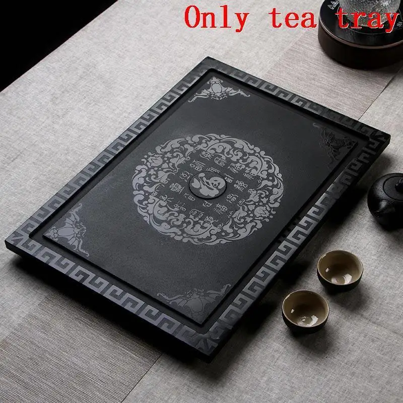 Number 1 Bandeja Para Servir Dienbladen Juego De Serviertablett Китай Te Chino каменный держатель Китайский Gongfu кунг-фу Gongfutray чайный поднос - Цвет: Number 1