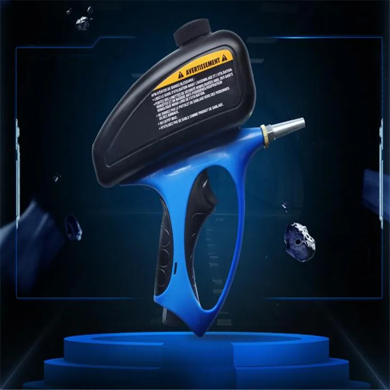 sandblasting flow replaceable nozzle Adjustable Portable Gravity Sandblasting Gun Pneumatic Handheld Cleaning Blasting Device