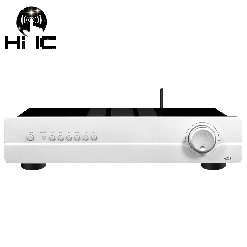 Bluetooth 5.0 Digital Amplifier HiFi Stereo Home Audio Power Amp Amplifier ES9028Q2M Decoder USB XMOS DSD256 Optical Coaxial