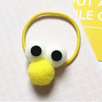 200 шт/Партия DIY мульти плюшевые простые Мультяшные животные заколки для волос стереоскопические глаза резинки для волос Инструменты для укладки аксессуары HA896 - Цвет: 3