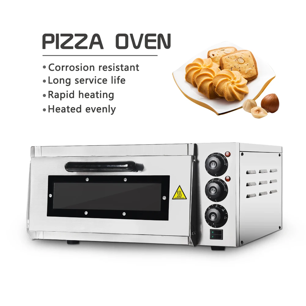 Electric Pizza Oven 2KW Commercial Stone Deck Baking Single price Denver Mall