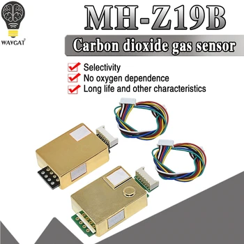 

MH-Z19 MH-Z19B NDIR CO2 Sensor Module Infrared Carbon Dioxide co2 gas Sensor 0-5000ppm MH Z19B