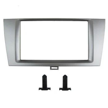 

Car Dash Frame Radio Fascia for JAC Heyue 2010 2DIN (3 BOX) AutoStereo Panel kit CD Trim Installation Top Car Detector