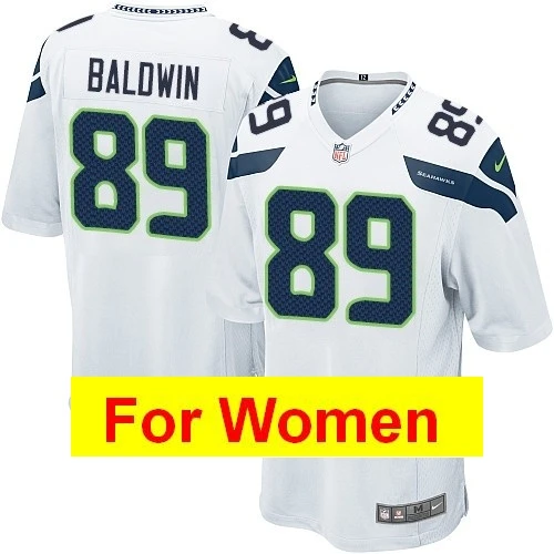 Синий Женские футболки Seattle Shaquem Griffin Russell Wilson Bobby Wagner Doug Baldwin - Цвет: Синий