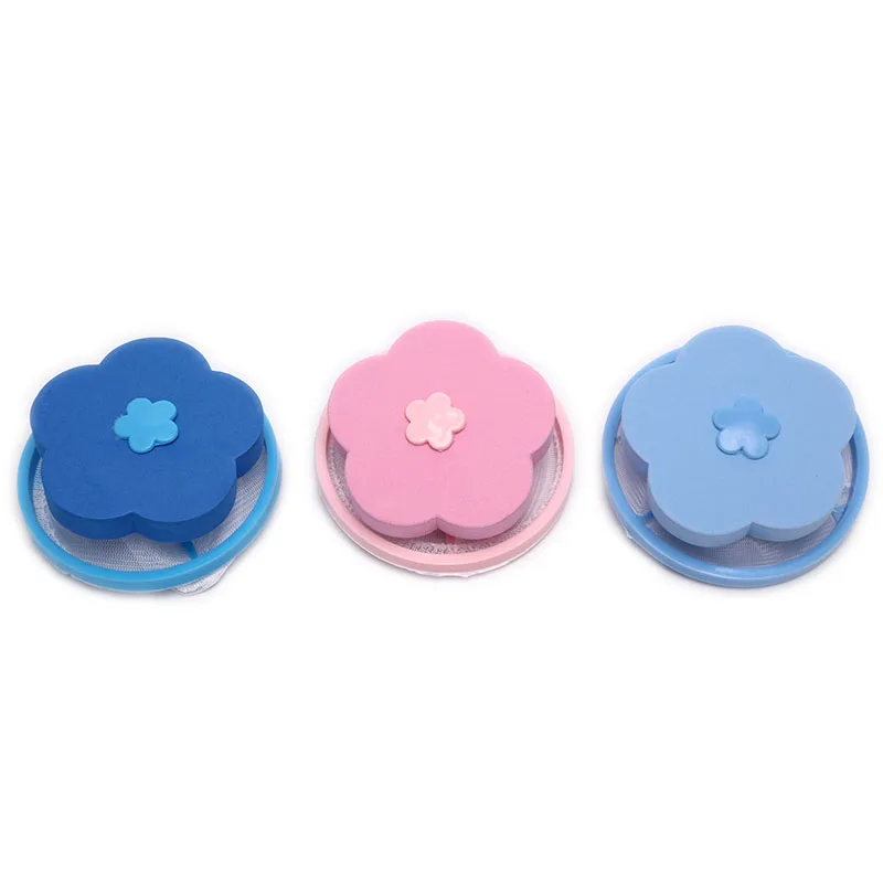 Flower Shaped плавающий волос Catcher сумка для удаления мусора мех сеть Lint сумка для белья фильтр из сетчатой ткани стиральная машина мешок