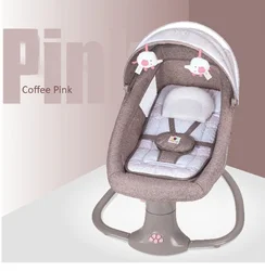 Chaise confortable inclinable pour bébé de 0 à 3 ans, berceau électrique pour nouveau né 