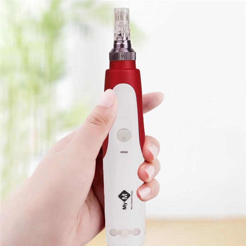 DRS 540 Derma ролика 0,2/0,25/0,3 мм титановые иглы мезороллер Dr ручка машина для средств по уходу за кожей для ухода за волосами, Лечение выпадения ручка ежедневного ухода, маникюрный набор