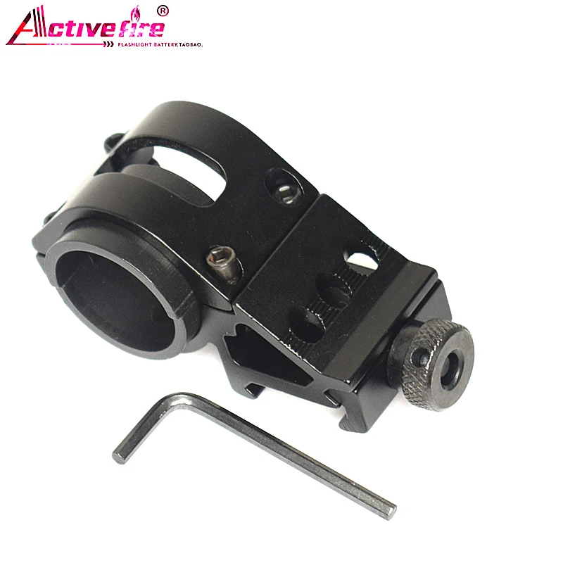 

High quality rail torch 30mm Scope Ring High Profile Fit 21mm Picatinny Weaver Rail Mount Flashlight Mounts Hunting Accessories