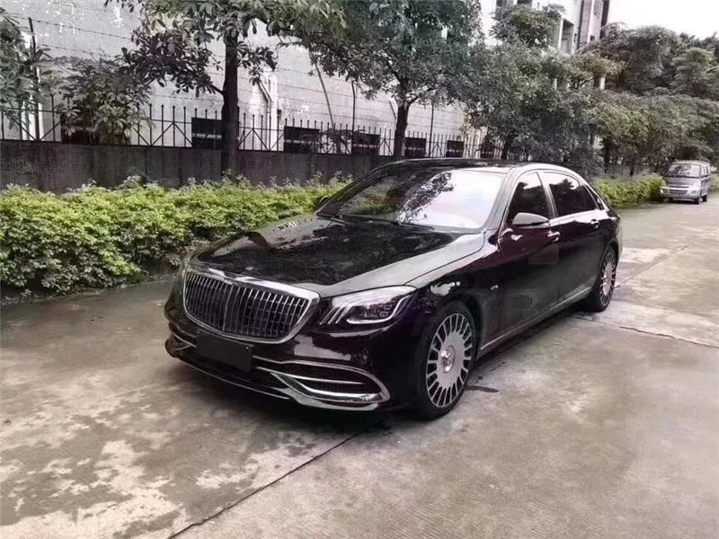 Подходит для Mercedes Benz W222 S класс GTR Решетка переднего бампера ABS сетка гоночная решетка S500 S600 S500 S550 2013