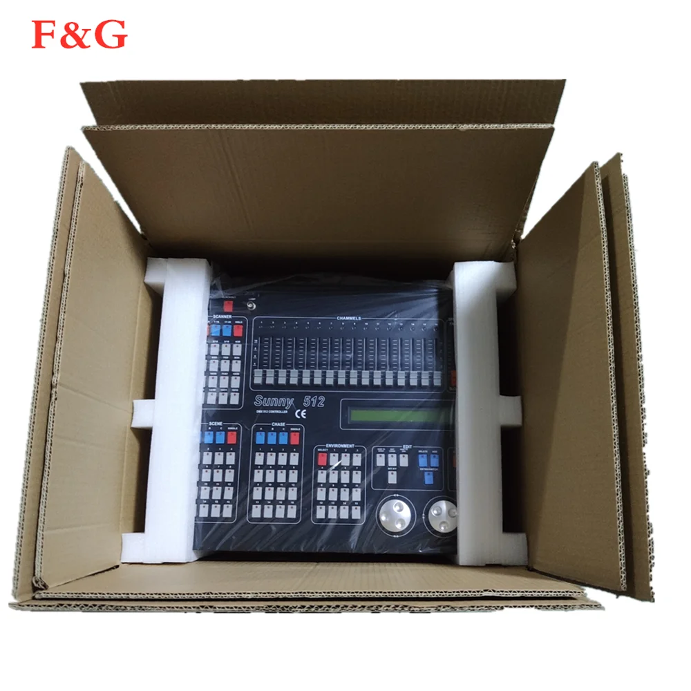 512 DMX контроллер диджей аппарат DMX 512 консоль Подиум Verlichting Voor светодиодный Par