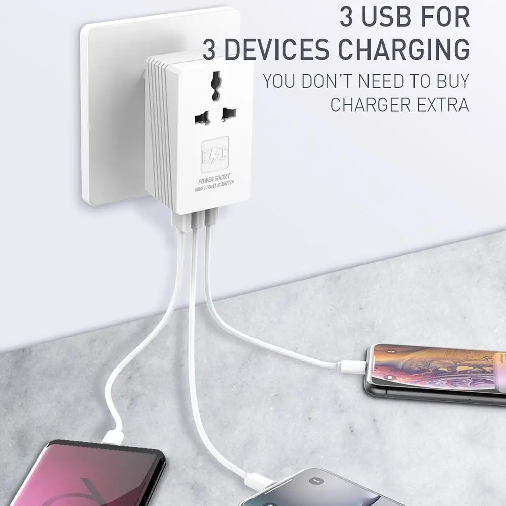 Умная USB патч-панель портативное 3USB гнездо зарядки многофункциональное зарядное устройство портативное настенное зарядное устройство штепсельный адаптер для офиса путешествия