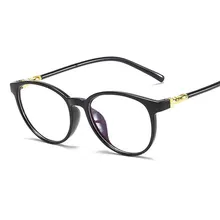 Новая прозрачная оправа для очков для женщин, модная оправа, круглые очки для глаз, женские пластиковые прозрачные оправа для очков