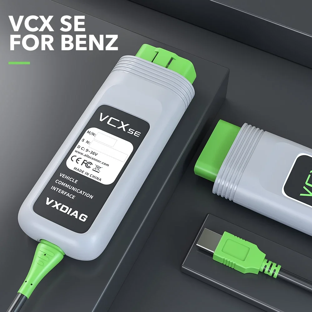 Автомобильный сканер VXDIAG VCX SE Автономная кодирующая машина C6 для Mercedes PK MB Star C4 OBD2
