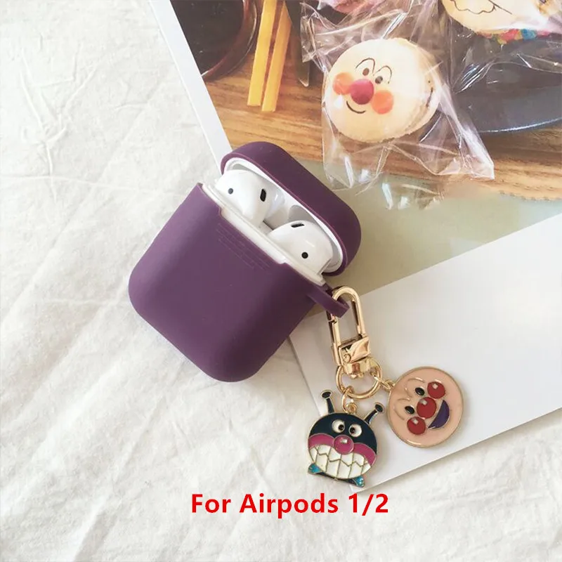 Милый силиконовый чехол с подвеской для Apple Airpods Pro Чехол Аксессуары для наушников Bluetooth защитный чехол - Цвет: 11