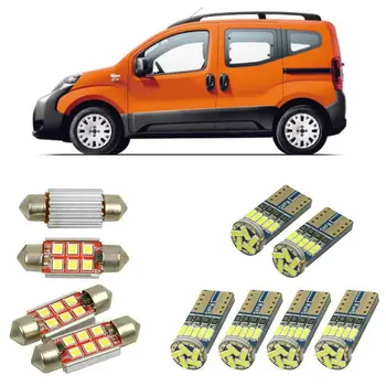 

Interior led Car lights For citroen nemo box aa estate dome bulbs for cars License Plate Light 8pc