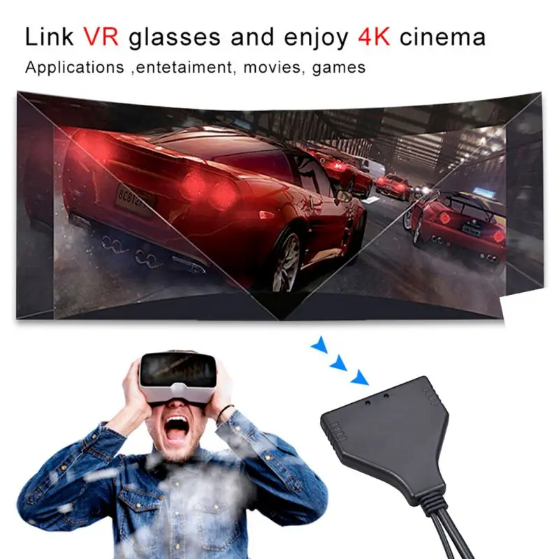 HDMI 2,0 двойной 4K X 2K 1 в 2 Выход HDMI штекер 2 HDMI Женский UHD адаптер конвертер сплиттер кабеля кабель