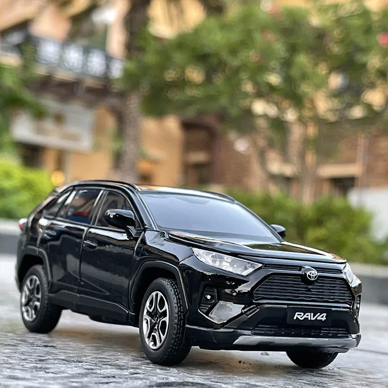 Модель автомобиля TOYOTA RAV4 SUV из сплава в масштабе 1:32 модель игрушечного литого