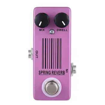 

MOSKY Spring Reverb Mini Single Effect Guitar Pedal Overdrive/Distortion/Classic/Fuzz/AMP Booster Delay Guitar Accessories