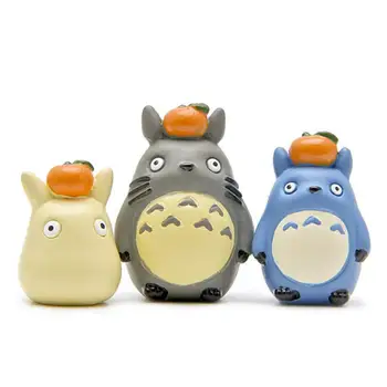 

1pc New Japanese Anime Series Top Kumquat cat Micro Landscape Doll Action Figure Toys Kids Desktop Decor Gift