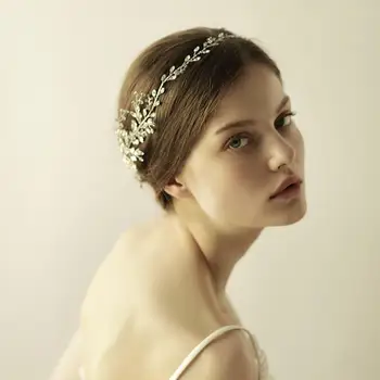 

Elegant Lady Girls Flower Crystal Headpiece Headwear Wedding Hair Accessories