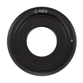 

Black C Mount Lens For SONY NEX-5 NEX-3 NEX5 NEX-C3 NEX-VG10 Adapter C-NEX