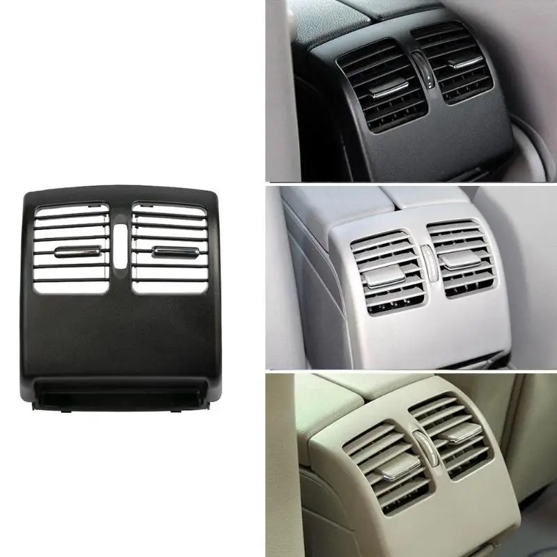 Автомобиль ABS+ PC задняя центральная консоль A/C вентиляционное отверстие выход решетка крышка для Benz W204 классические цвета и простой прочный дизайн