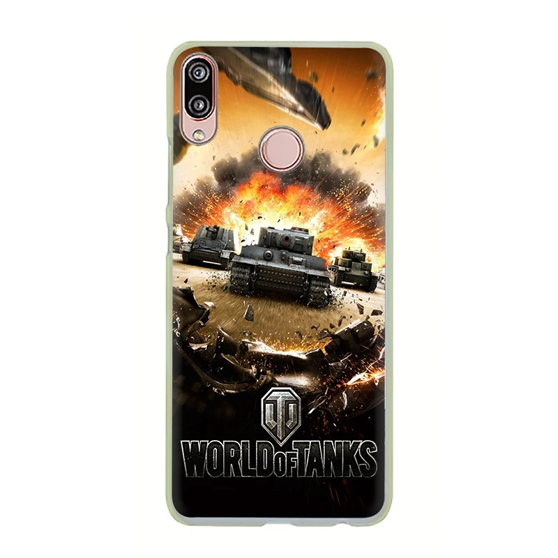 H10 Жесткий чехол World of Tanks для huawei Honor 6A 6C 7A Pro 7C 7X 8C 8X8 9 10 Lite Play - Цвет: H10