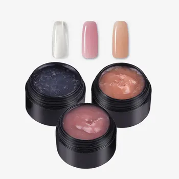

MSHARE UV Builder Gel with Fiberglass Nail Extensions Nails UV Quick Building New Arrival
