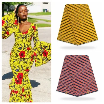 

African Ankara Fabric Real pagne Veritable Wax 2020 100% Cotton African Fabric Wax Print Good Quality Veritable Wax For Party