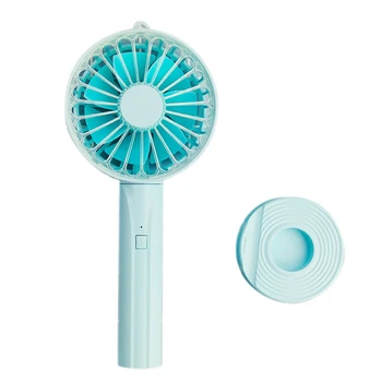 

Portable Handheld Fans, Mini Electric Desk Fan USB Rechargeable Battery Powered Fan for Home Office Camping Travel