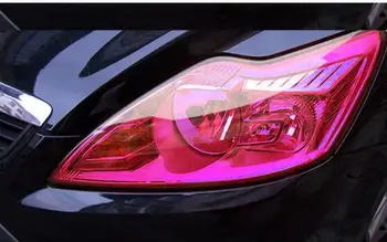 

2pcs Car Stickers Headlight Film Cover Car Light Tint Film Taillight Color Sticker Self Adhesive Shiny Chameleon Accessories