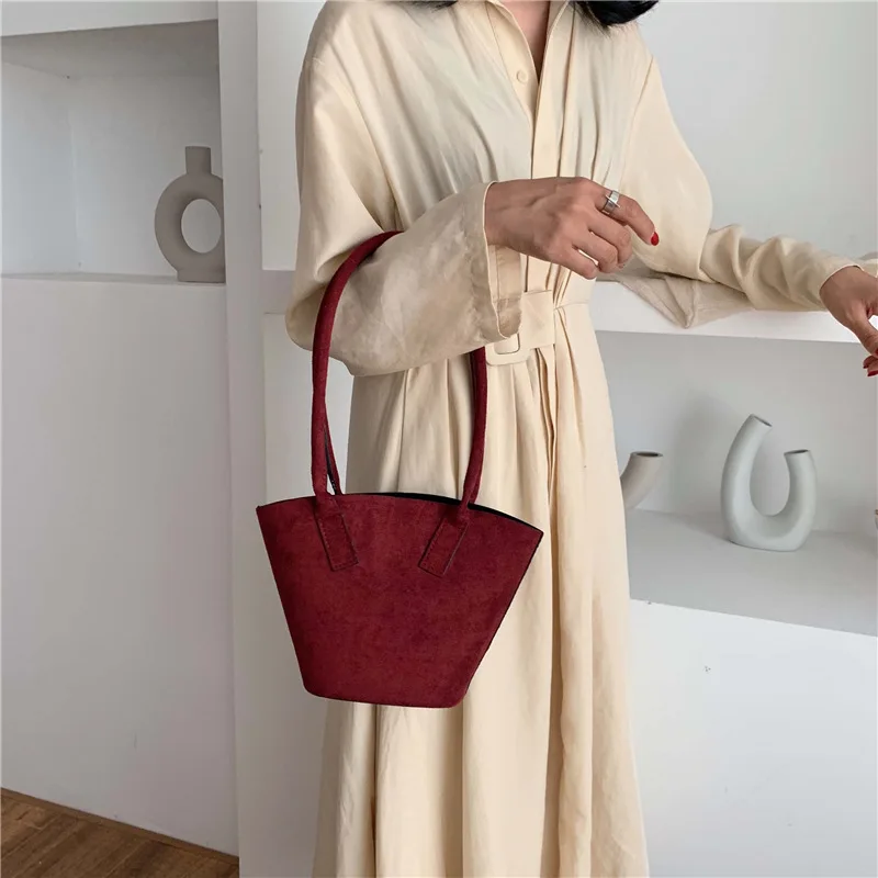 

2019 Autumn And Winter New Style WOMEN'S Bag Korean-style Fashion Shoulder Bag Solid Color Versatile Women's Bag Dull Polish Han
