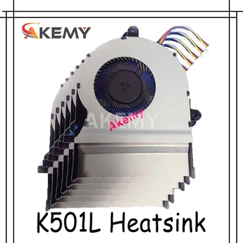 

Akemy New CPU Cooling fan For Asus K501UX A501L V505L K501LB5200 K501L 13nb08q1t01011 ns85b01-14m03 cooler Fan