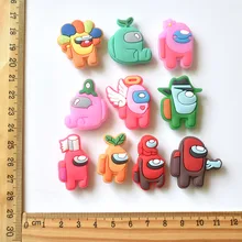 Chaussures en caoutchouc souple PVC amovible, boucle de jeu de dessin animé, broderie de fleurs, décorations supérieures, saison 2021 – 2022