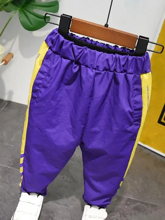 pants Модные детские костюмы для мальчиков с длинными рукавами, комплект одежды для детей, одежда для малышей, хлопковая футболка и джинсы, комплект из 2 предметов для мальчиков 2-6 лет - Цвет: pants