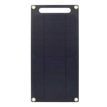 

SUNWALK 6W 5V Semi Flexible Solar Panel Charger 5V 1A Solar Charger with Voltage Regulator Charging for iPhone 5V device