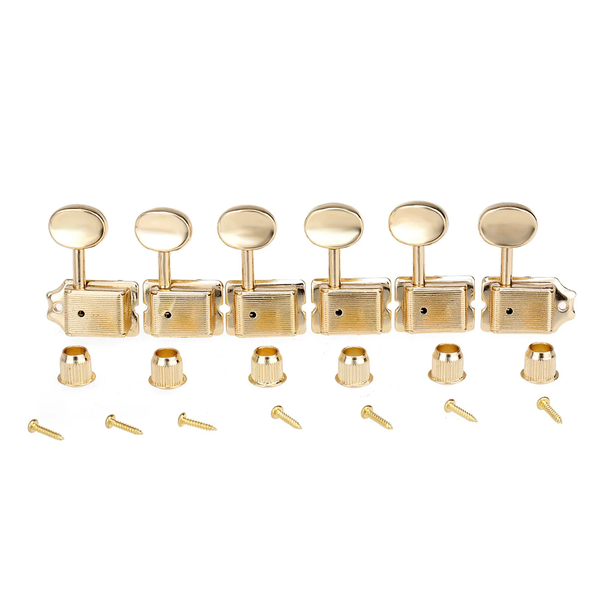 3+3 Guitar Tuner Tuning Pegs Key Machine Head Vintage Les Paul Gold