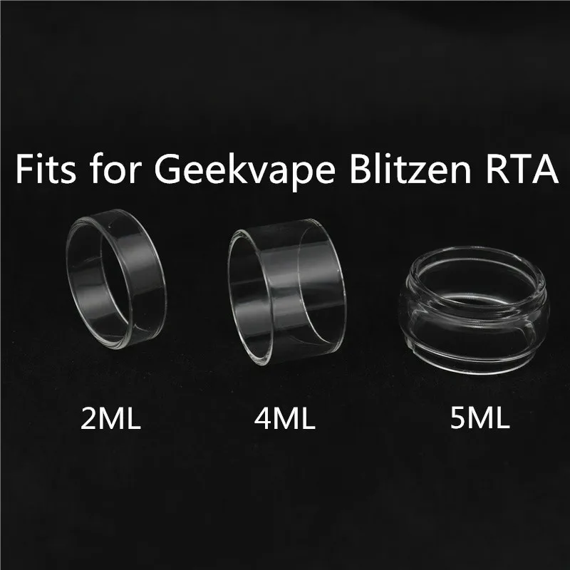 3 шт. FATUBE bubble glass аксессуары для сигарет Geekvape Blitzen RTA 2 мл/4 мл/5 мл