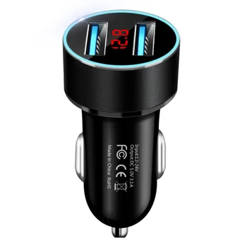 

USB Car phone Charger For Dual Port Car Chargeur Charge For Hyundai Solaris Elantra Tucson IX25 IX35 IX45 Sonata Verna Mistra